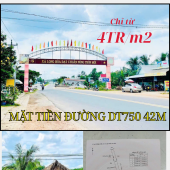 ĐẤT MẶT TIỀN DT750 – CƠ HỘI CHỈ DÀNH CHO NGƯỜI NHANH TAY